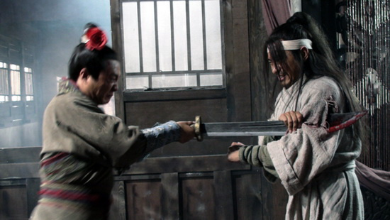 剧照-新水浒武松西门庆肉搏战 武松正义凛然(图)
