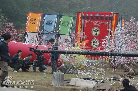 剧照-图文：碧血剑武夷山开机--拍摄现场