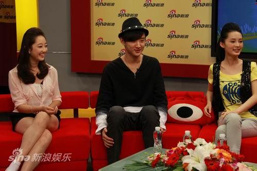 剧照-图文：少年宝黛钗做客--三主演聊红楼