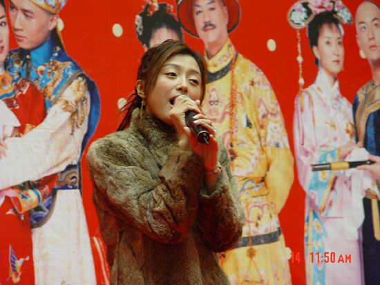 剧照-图文：还珠格格3主演参加影迷见面会(7)