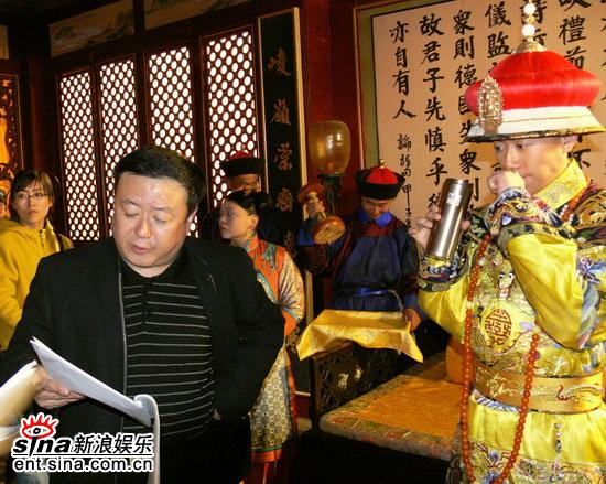 剧照-图文：探班康朝秘史--室内片场