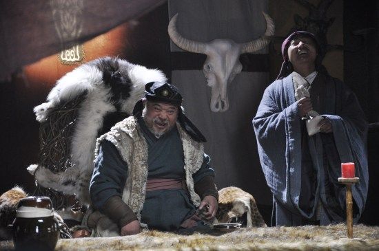 剧照-古今六人行杀青 李琦抢占山头做土匪(图)
