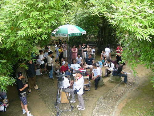 剧照-组图：电视剧青花片场传真--现场拍摄花絮