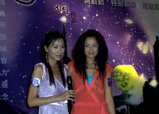 剧照-图文：电视剧如果月亮有眼睛媒体见面会(20)