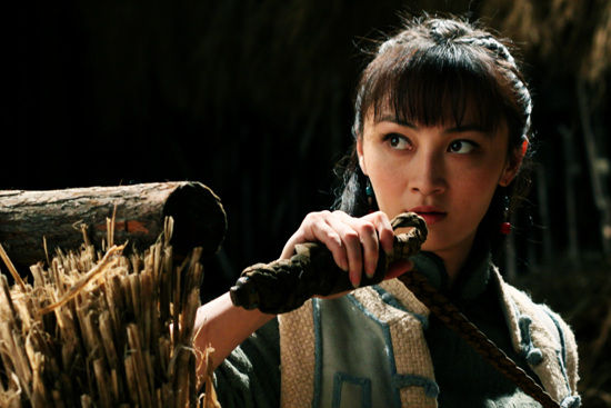 剧照-光荣大地姚笛跨马扬鞭被唤女魔头(图)