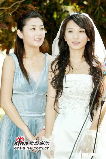 剧照-图文：真命天女拍毕 Hebe着婚纱美若天仙(12)