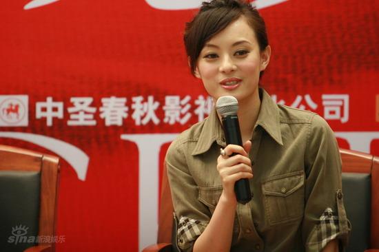剧照-图文：海岩舞者发布会--孙俪五官精致