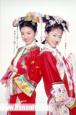 独家图片：还珠格格3剧照(1)--小燕子、紫薇
