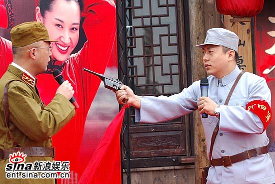 剧照-图文：沙家浜首播仪式--假郭建光抓刁德一