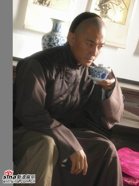 剧照-图文：电视剧霍元甲定妆照--喝茶亦有气势