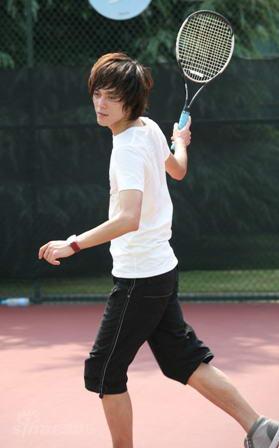 剧照-图文：众好男为网球王子训练--张超