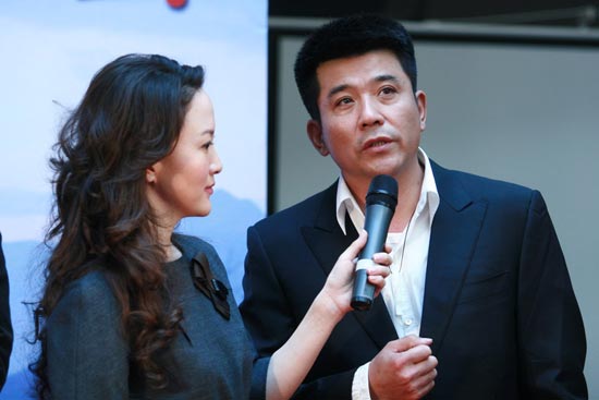 剧照-图文：相思树首播发布会--孙淳接受访问