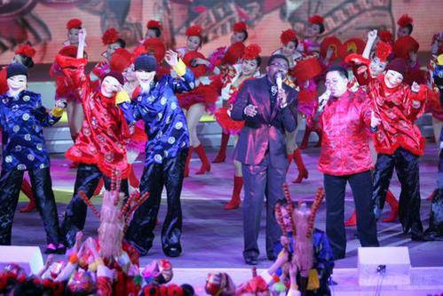 剧照-图文：央视录制元宵晚会--郝歌等上台演唱