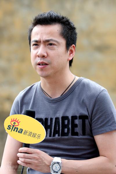 剧照-图文：兵圣探班--王中磊接受采访