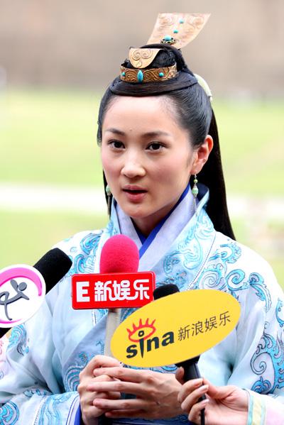 剧照-图文：兵圣探班--许还幻接受采访