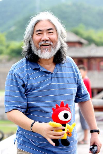 剧照-图文：兵圣探班--张纪中与小浪