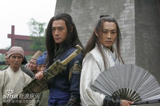 剧照-图文：大唐游侠传转场热拍--沈晓海与黄维德