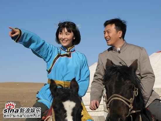 剧照-中华魂剧组进草原 当地群众热情支持(图)
