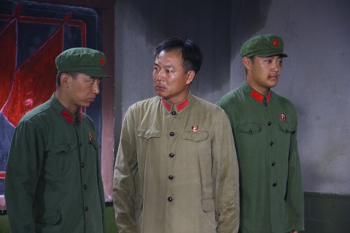剧照-图文：生死记忆探班--所长训斥新兵