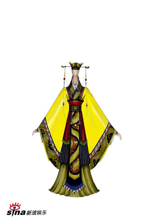 剧照-图文：杨贵妃人物造型图--李隆基