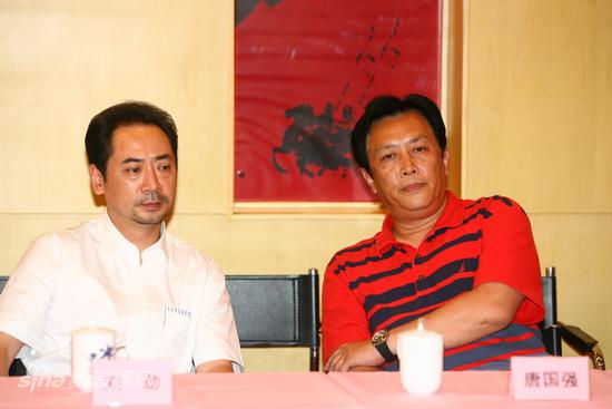 剧照-图文：解放研讨会-刘劲(左)和唐国强