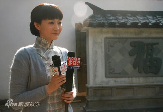 剧照-图文：探班来不及--李小冉灿烂笑容
