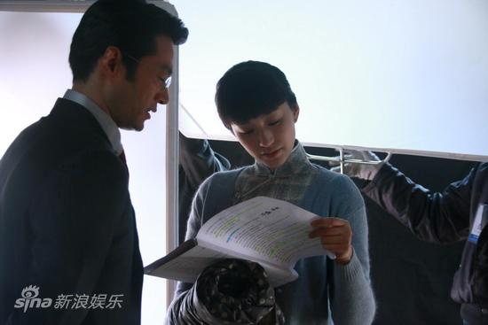 剧照-图文：探班来不及--李小冉对词