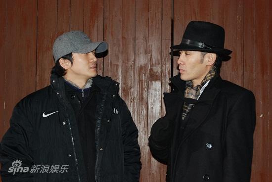 剧照-资料图片：追捕工作照-制片人郝琳与主演吴秀波