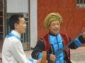 剧照-村官土家历史文化浓 老者三弦唱南曲(图) 