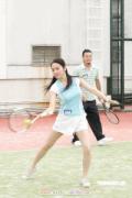 剧照-图文：“干探网球大激斗”之黎姿回球格外小心